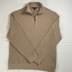 Banana Republic Brown Quarter Zip Size Medium